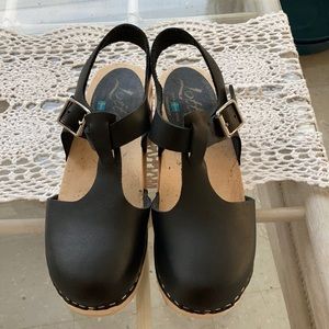Lotta’s from Stockholm Black Clogs